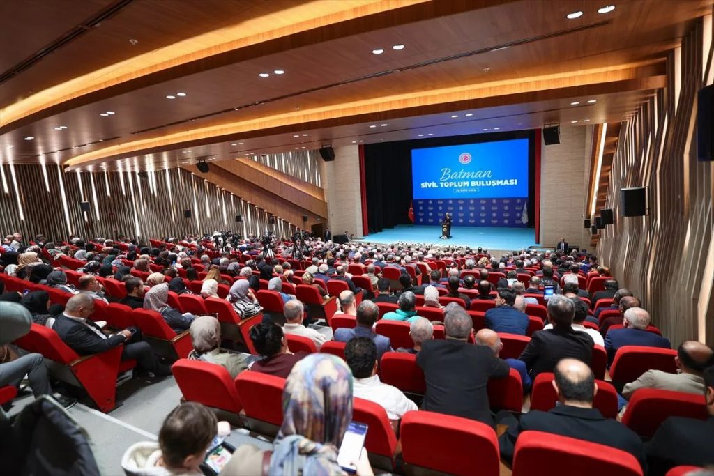 كلمة كورتولموش في باتمان حول مسار تركيا الخالية من الإرهاب