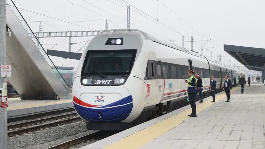Turkey Opens Çerkezköy Kapıkule High Speed Train Line