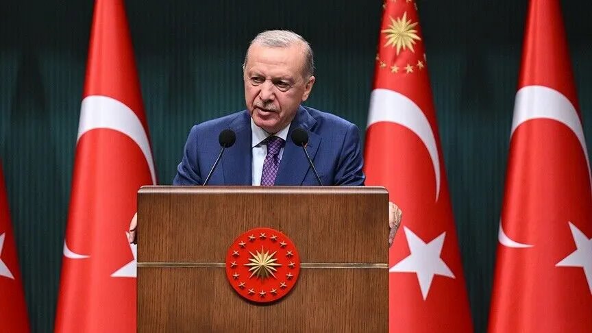 پیام تبریک اردوغان به مناسبت روز همکاری کشورهای ترک