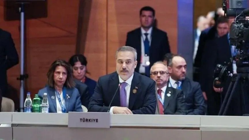 Fidan: The establishment of an independent Palestinian state is the condition for lasting peace