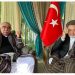 تصویر پرحاشیه رهبران فراری افغانستان در کنار پرچم ترکیه