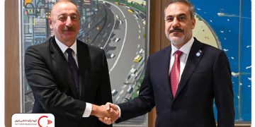 استقبال رئیس جمهور آذربایجان از وزیر امور خارجه ترکیه