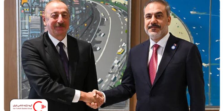 استقبال رئیس جمهور آذربایجان از وزیر امور خارجه ترکیه