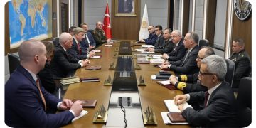 دیدارهای هیات های عالی دفاعی ترکیه و آمریکا