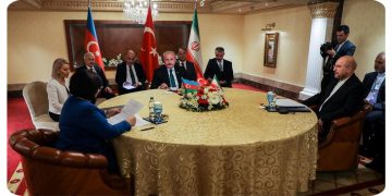 Iran parliaments head negotiation with Turkiye and Azerbaijan counterpart