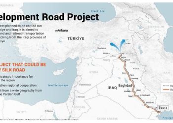 کریدور جدید ترکیه با عراق مسیر جدید دور زدن ایران تحت عنوان جاده توسعه
