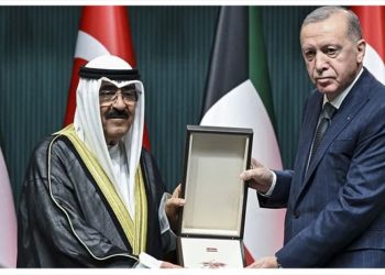 امیر کویت در آنکارا