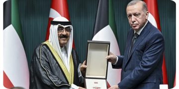 امیر کویت در آنکارا