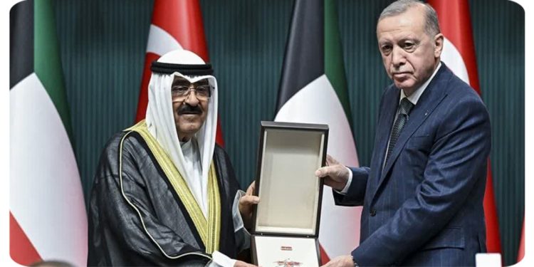 امیر کویت در آنکارا