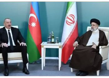 دیدار روسای جمهور ایران و جمهوری آذربایجان در مرز