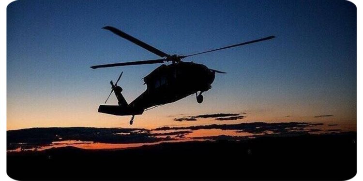 فرود سخت بالگرد حامل رئیس جمهور ایران