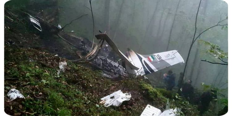 گزارش اولیه ستاد کل نیروهای مسلح در خصوص علت حادثه هلیکوپتر حامل رئیس جمهور