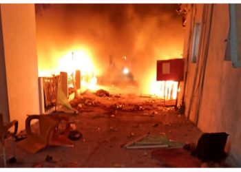 به آتش کشیدن سفارت اسرائیل در ترکیه توسط مردم