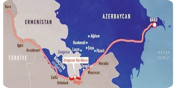 توسعه ریلی ترکیه برای کوریدور زنگه زور