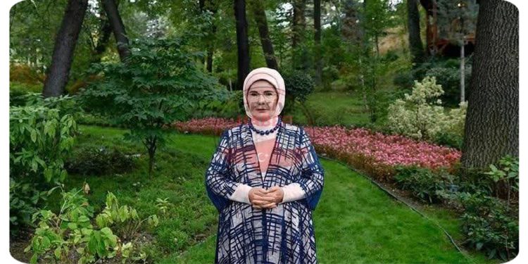 پیام امینه اردوغان به چهارمین اجلاس همسران سران