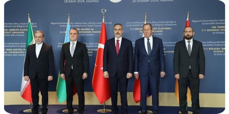 آغاز به کار اجلاس وزرای خارجه سازوکار همکاری منطقه‌ای قفقاز