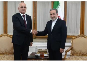 دیدار و گفتگوی معاون نخست وزیر جمهوری آذربایجان با دکتر عراقچی