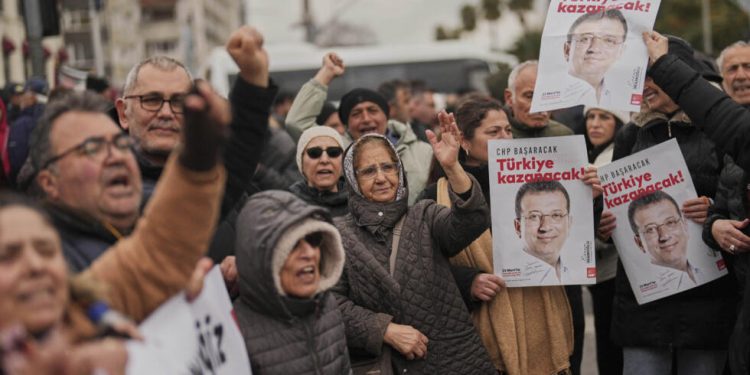 Turkish opposition party declares coup after arrest of Ekrem Imamoglu