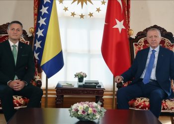 Turkish President Meets with Member of the Presidential Council of Bosnia and Herzegovina