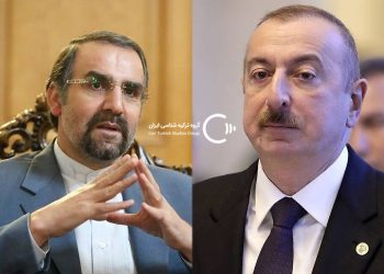 Meeting of the Political Deputy of the Office of the President of Iran, Mehdi Sanaei, with Ilham Aliyev