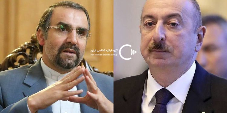 Meeting of the Political Deputy of the Office of the President of Iran, Mehdi Sanaei, with Ilham Aliyev