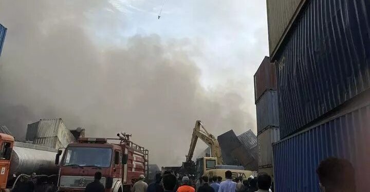 اطلاعیه رسمی درباره علت حادثه بندر شهید رجایی