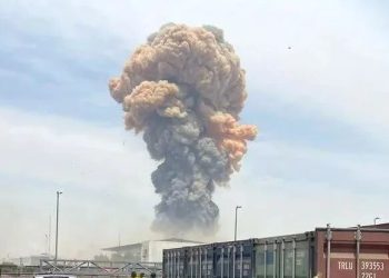 انفجار مهیب در اسکله شهید رجایی بندرعباس