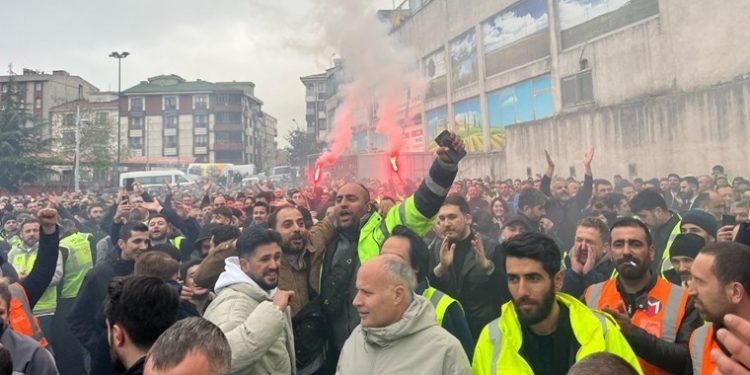 آغاز اعتصاب رسمی کارگران متروی استانبول در مسیر دستیابی به حقوق خود