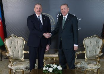 دیدار اردوغان و علی‌اف در آنتالیا