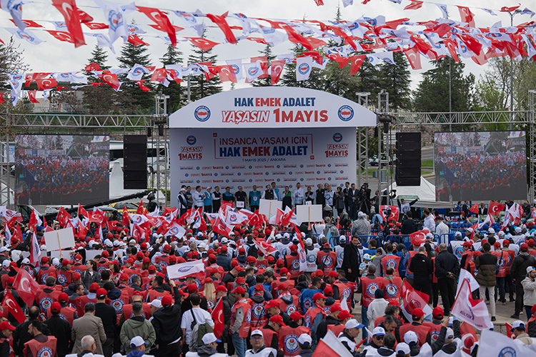 Türkiye'de Dünya İşçi Bayramı'nın kutlanması