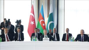 إردوغان يشارك في حفل افتتاح مطار لاتشين والقمة الثلاثية