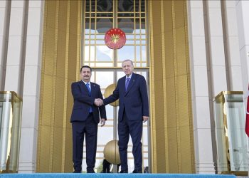 استقبال رسمی اردوغان از نخست‌وزیر عراق در آنکارا