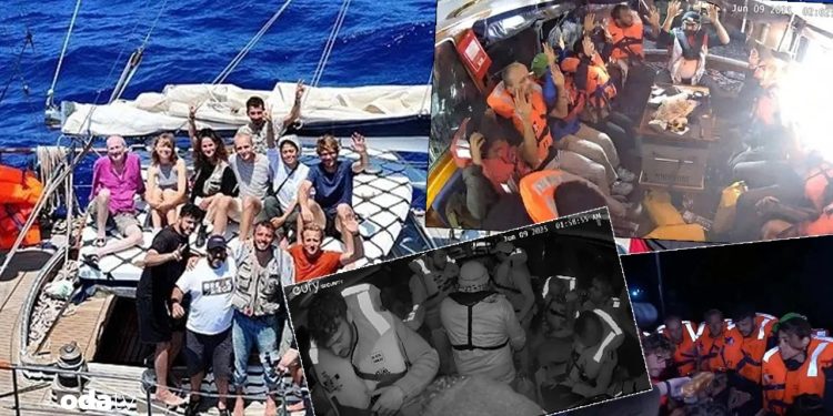 اسرائیل 4 فعال را از کشتی حامل کمک به غزه اخراج کرد