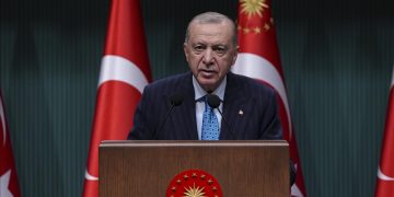 اردوغان در نشست هیئت دولت به مسائل داخلی و بین المللی پرداخت