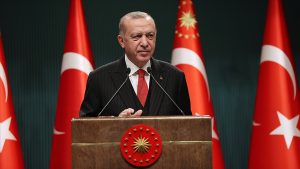 أردوغان في اجتماع مجلس الوزراء يتناول القضايا الداخلية والدولية