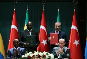 Erdoğan Hosts Gabonese Counterpart: 8 Bilateral Agreements Signed