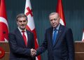 استقبال اردوغان از رئیس جمهور گرجستان