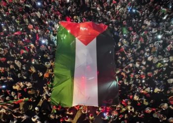 راهپیمایی در استانبول با شعار غزه