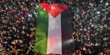 راهپیمایی در استانبول با شعار غزه
