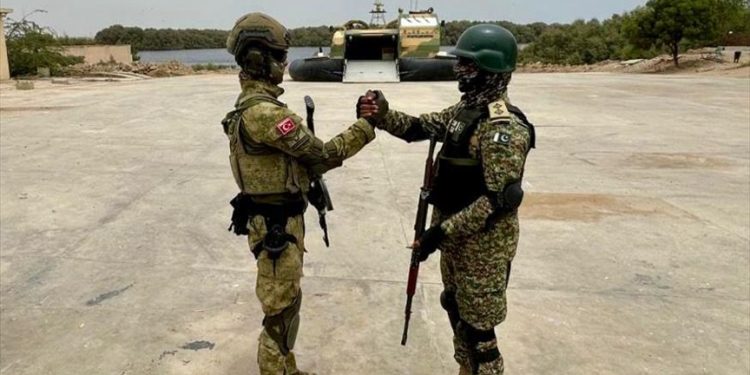 رزمایش مشترک نیروهای مسلح ترکیه و پاکستان