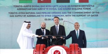 آغاز صادرات گاز آذربایجان به سوریه از مسیر ترکیه