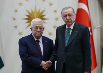 اردوغان در دیدار با عباس: اسرائیل تهدیدی برای فلسطین و ثبات منطقه