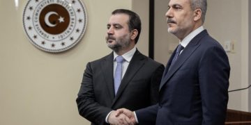 Turkish and Syrian Foreign Ministers Stress Confronting Separatism