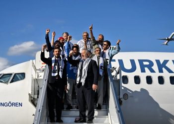 عودة نشطاء أسطول صمود إلى إسطنبول