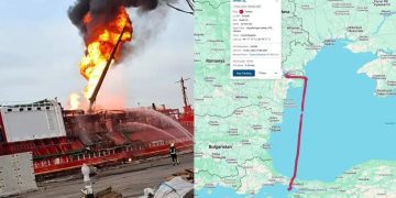 حمله پهپادی روسیه به کشتی ترکیه در اوکراین