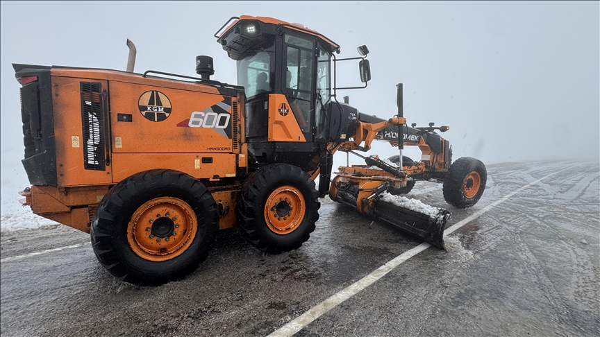 The first autumn snow covered the highlands of eastern Turkey in white