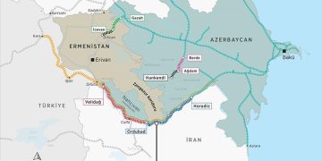 الهام علی اف: کریدور زنگزور در خاک آذربایجان رو به تکمیل است