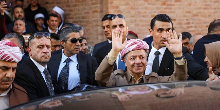 واکنش ترکیه به حضور بارزانی در شرناق با تیم مسلح