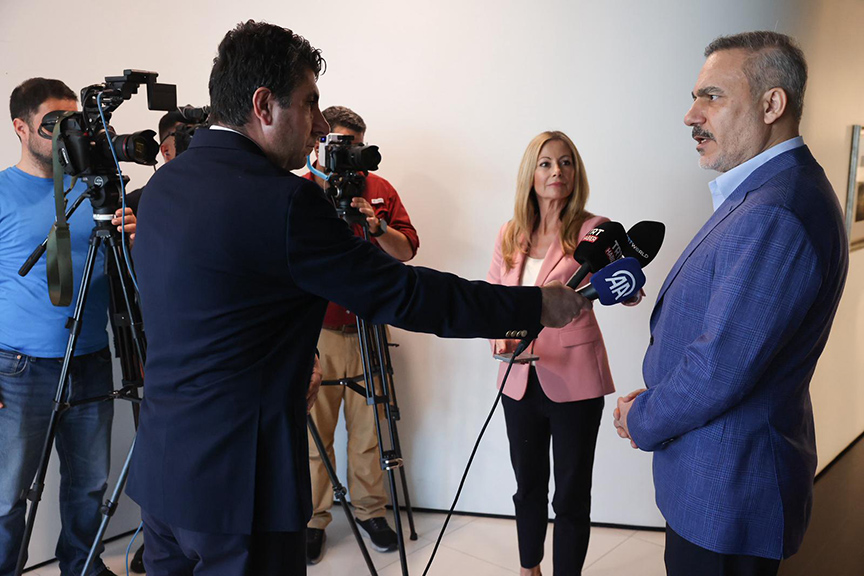 هاکان فیدان: نقض آتش بس توسط اسرائیل را مانع روند صلح دانست