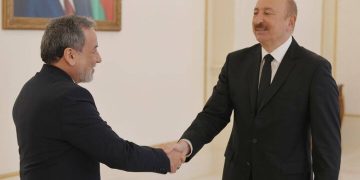 Araghchi Meets Ilham Aliyev in Baku